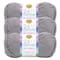 3 Pack Lion Brand® 24/7 Cotton® DK Sparkle & Prints Yarn